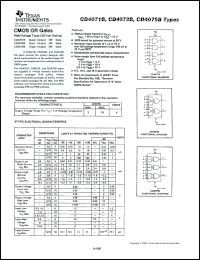 Click here to download CD4072BM96 Datasheet