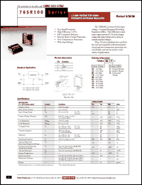 Click here to download 78SR110 Datasheet