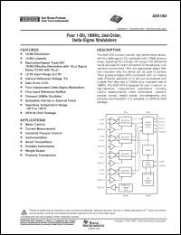 Click here to download ADS1204 Datasheet