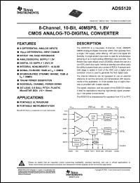 Click here to download ADS5120CGHK Datasheet
