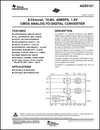 Click here to download ADS5121 Datasheet
