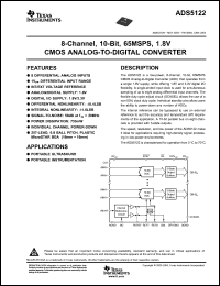 Click here to download ADS5122CGHK Datasheet