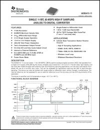 Click here to download ADS5413-11 Datasheet