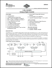 Click here to download ADS5424IPJY Datasheet