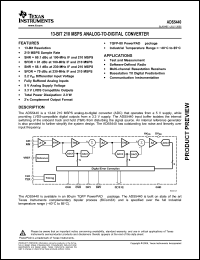 Click here to download ADS5440IPFPR Datasheet