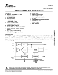 Click here to download ADS5545 Datasheet