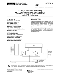 Click here to download ADS7828EB/2K5 Datasheet