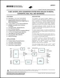Click here to download ADS7871IDB Datasheet