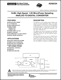 Click here to download ADS8324E/2K5 Datasheet