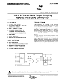 Click here to download ADS8345NB Datasheet