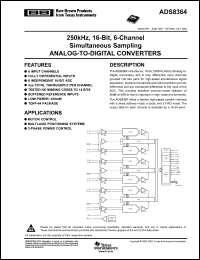 Click here to download ADS8364Y Datasheet