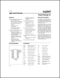 Click here to download BQ2007 Datasheet