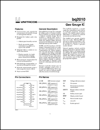 Click here to download BQ2010 Datasheet