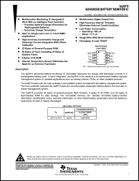 Click here to download BQ2019 Datasheet