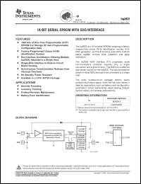 Click here to download BQ2022DBZR Datasheet