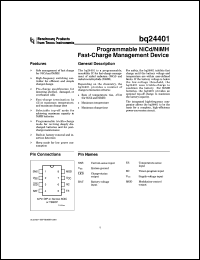 Click here to download BQ24401 Datasheet