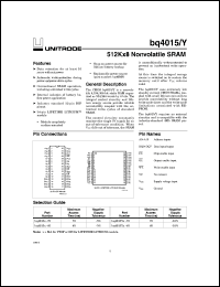 Click here to download BQ4015MA-70N Datasheet