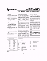 Click here to download BQ4847 Datasheet