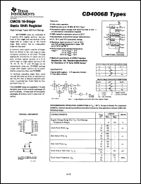 Click here to download CD4006B Datasheet