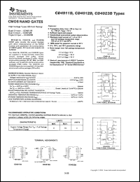 Click here to download CD4023BMT Datasheet
