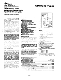 Click here to download CD4034B Datasheet