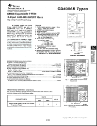 Click here to download CD4086B Datasheet