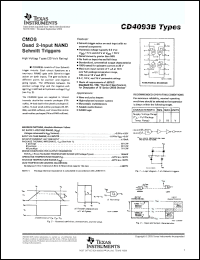 Click here to download CD4093B Datasheet