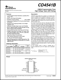 Click here to download CD4541BH Datasheet