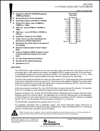 Click here to download CDC2510BPW Datasheet