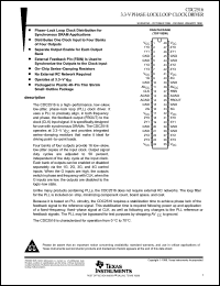 Click here to download CDC2516DGG Datasheet