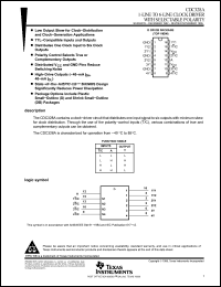 Click here to download CDC328A Datasheet