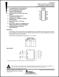 Click here to download CDC329A Datasheet