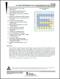Click here to download CDC7005GVAT Datasheet