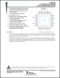 Click here to download CDCP1803 Datasheet