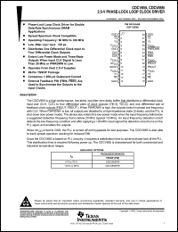 Click here to download CDCV855IPW Datasheet