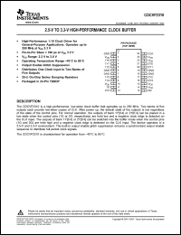 Click here to download CDCVF2310 Datasheet