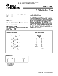 Click here to download CY74FCT2541T Datasheet