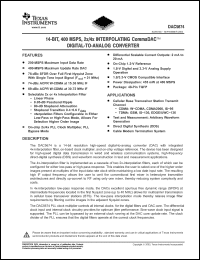 Click here to download DAC5674 Datasheet