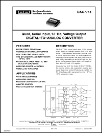 Click here to download DAC7714 Datasheet