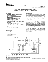 Click here to download DAC8574IPW Datasheet