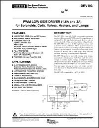 Click here to download DRV103H Datasheet