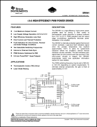 Click here to download DRV591 Datasheet