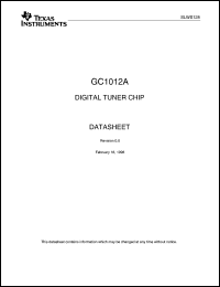 Click here to download GC1012 Datasheet