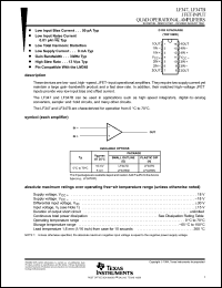 Click here to download LF347 Datasheet