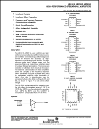 Click here to download LM301 Datasheet