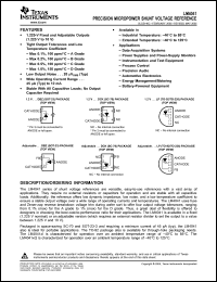 Click here to download LM4041DQDBZTG4 Datasheet