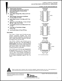 Click here to download LT1014AFK Datasheet