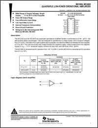 Click here to download MC3303PW Datasheet