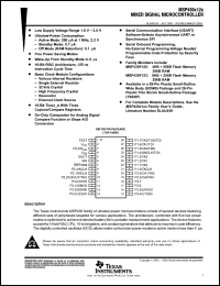 Click here to download MSP430F122IDW Datasheet
