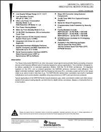 Click here to download MSP430P337AHFD Datasheet